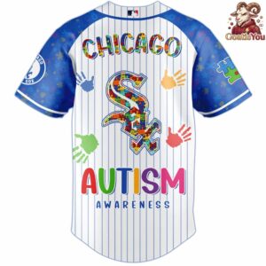 2026 Chicago White Sox Autism Awareness Baseball Jersey 3