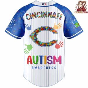 2026 Cincinnati Reds Autism Awareness Baseball Jersey 3