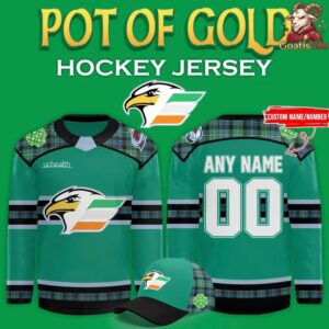 2026 Colorado Eagles Pot of Gold Night Limited Edition Hockey Jersey