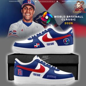 2026 Dominican Baseball Team World Baseball Air Force 1 2