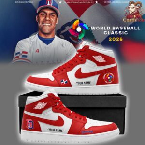 2026 Dominican Baseball Team World Baseball Air Jordan 1 2