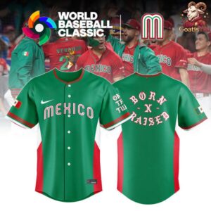 2026 Mexico Baseball Team World Baseball Jersey