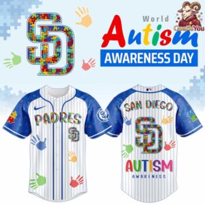 2026 San Diego Padres Autism Awareness Special Edition Baseball Jersey