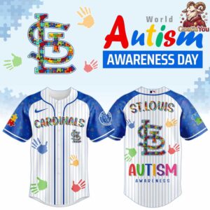 2026 St. Louis Cardinals Autism Awareness Special Edition Baseball Jersey