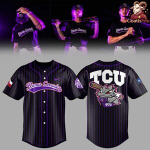 2026 TCU Horned Frogs Ranas Cornudas Baseball Jersey