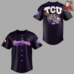 2026 TCU Horned Frogs Ranas Cornudas Baseball Jersey 2