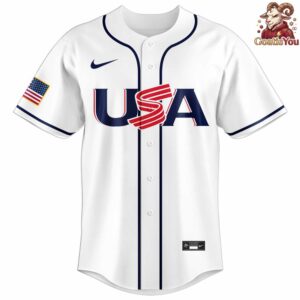 2026 USA Baseball Team World Baseball Classic Baseball Jersey 2