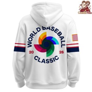 2026 USA Baseball Team World Baseball Classic Hoodie 3