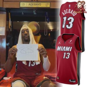 Adebayo Miami Heat Jordan Brand Statement Jersey