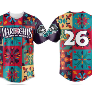 Albuquerque Isotopes Mariachis de Nuevo Mexico Limited Edition Baseball Jersey
