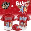 Akron RubberDucks x Bluey Night Special Edition Baseball Jersey