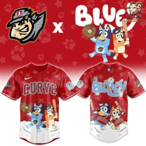 Altoona Curve x Bluey Night Special Edition Baseball Jersey 2