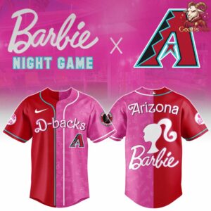Arizona Diamondbacks Barbie Night Game 2026 Baseball Jersey