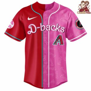 Arizona Diamondbacks Barbie Night Game 2026 Baseball Jersey 2