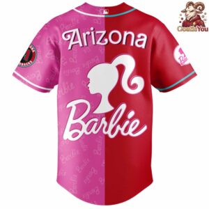 Arizona Diamondbacks Barbie Night Game 2026 Baseball Jersey 3
