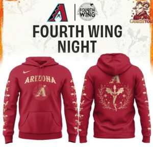 Arizona Diamondbacks Fourth Wing Night Special Edition Hoodie 2