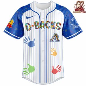 Arizona Diamondbacks x Autism Awareness 2026 Baseball Jersey 2
