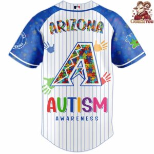 Arizona Diamondbacks x Autism Awareness 2026 Baseball Jersey 3