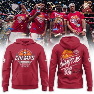 Arkansas Razorbacks 2026 Men’s Basketball Tournament Hoodie
