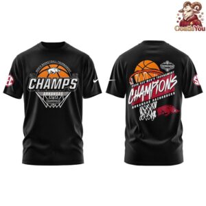 Arkansas Razorbacks 2026 Mens Basketball Tournament T Shirt 4