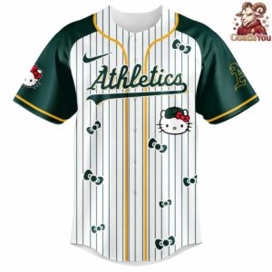 Athletics x Hello Kitty Night 2026 Baseball Jersey 2