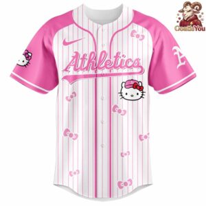 Athletics x Hello Kitty Night 2026 Baseball Jersey 5