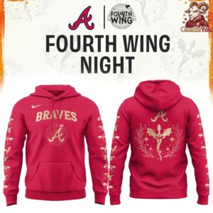 Atlanta Braves Fourth Wing Night Special Edition Hoodie 2