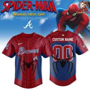 Atlanta Braves x Spider-Man: Brand New Day Limited Edition Baseball Jersey