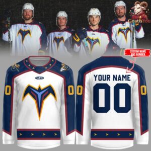 Atlanta Gladiators Blueland is Black Special Edition Hockey Jersey