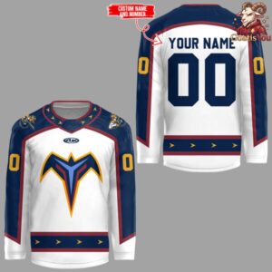 Atlanta Gladiators Blueland is Black Special Edition Hockey Jersey 2