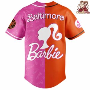 Baltimore Orioles Barbie Night Game 2026 Baseball Jersey 3