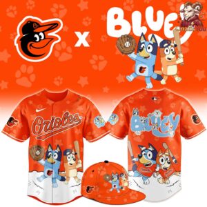 Baltimore Orioles Bluey Night Special Edition Baseball Jersey