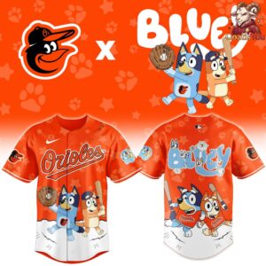 Baltimore Orioles Bluey Night Special Edition Baseball Jersey 2