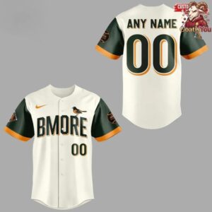 Baltimore Orioles City Connect Game Limited Edition Baseball Jersey 2