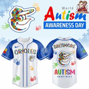 Baltimore Orioles x Autism Awareness 2026 Baseball Jersey