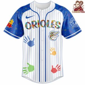 Baltimore Orioles x Autism Awareness 2026 Baseball Jersey 2