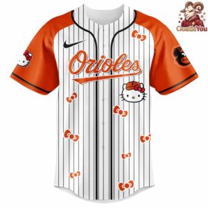 Baltimore Orioles x Helllo Kitty 2026 Baseball Jersey 2