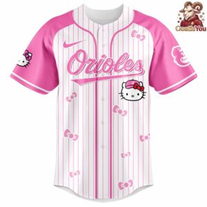 Baltimore Orioles x Helllo Kitty 2026 Baseball Jersey 5