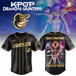Baltimore Orioles x K-Pop Demon Hunter Limited Edition Baseball Jersey