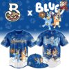 Binghamton Rumble Ponies x Bluey Night Special Edition Baseball Jersey