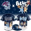 Binghamton Rumble Ponies x Bluey Night Special Edition Baseball Jersey