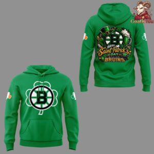 Boston Bruins Happy Saint Patrick's Day 2026 Hoodie 2 1