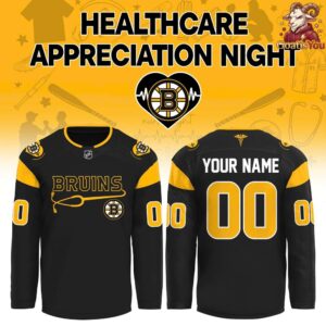 Boston Bruins Healthcare Appreciation Night 2026 Hockey Jersey