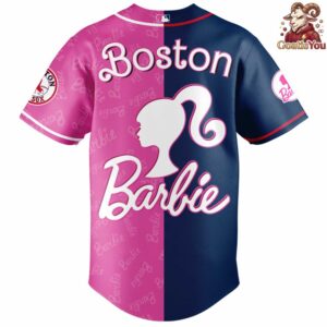 Boston Red Sox Barbie Night Game 2026 Baseball Jersey 3