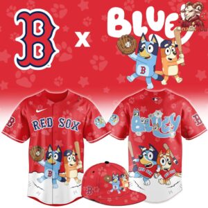 Boston Red Sox Bluey Night Special Edition Baseball Jersey