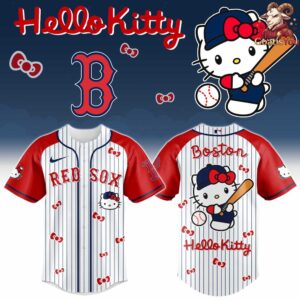 Boston Red Sox x Hello Kitty 2026 Baseball Jersey