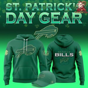Buffalo Bills St. Patrick’s Day Gear Edition Hoodie