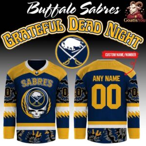 Buffalo Sabres x Grateful Dead Night Limited Edition Hockey Jersey