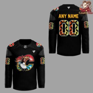 Calgary Flames Indigenous Celebration Game Special Edition Hockey Jersey 2