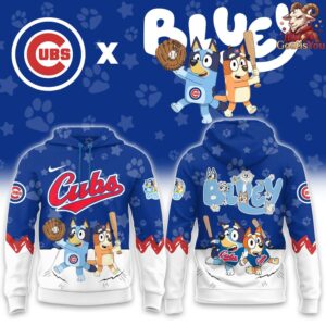 Chicago Cubs Bluey Night Special Edition Hoodie